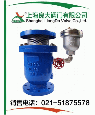 給水管道復合式高速進(jìn)排氣閥